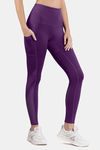 Amante Quick Dry Leggings - Imperial Purple — thumbnail 2